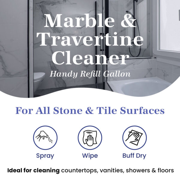 MARBLELIFE® Marble & Travertine Cleaner READY-TO-USE REFILL GALLON