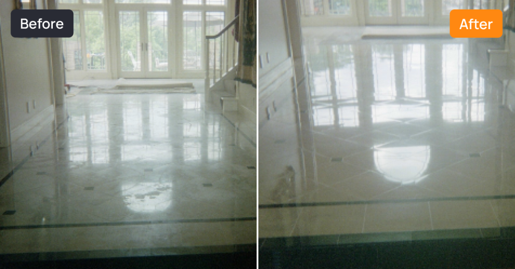 White Dirt = Etches - White spots, rings spill marks
