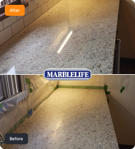 Granite Counter, Vanity, and Table Restoration, Maintenance, and Care 