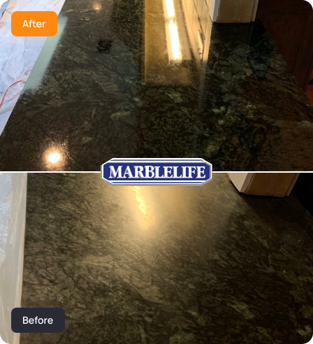 Marble & Travertine Countertop, Vanity and Wall Restoration, Maintenance & Care 