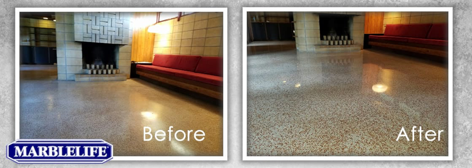 terrazzo floor