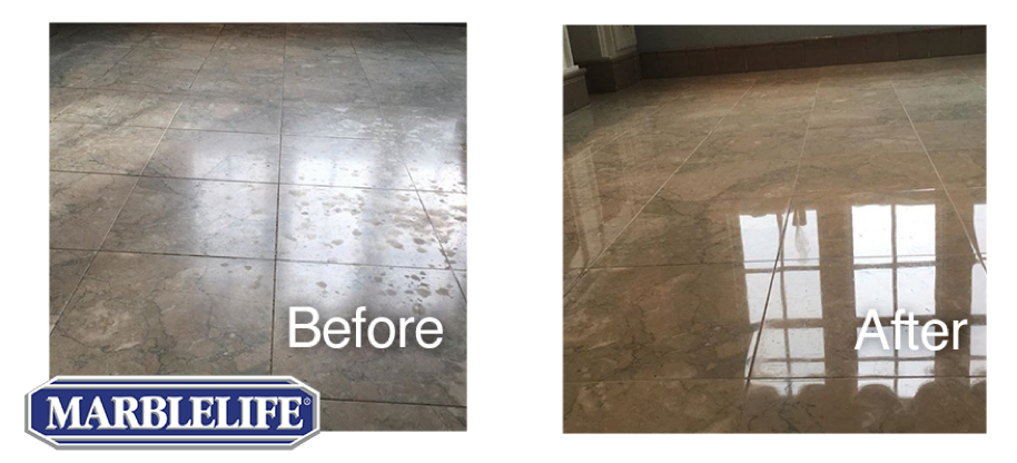 limestone floor
