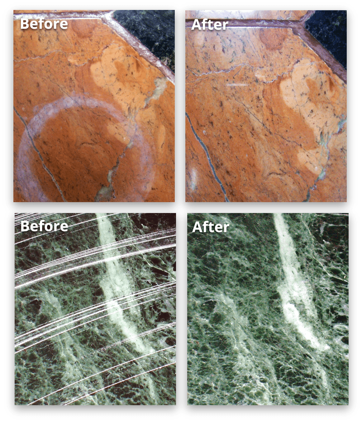 Etched Surface Restored by MARBLELIFE Experts 