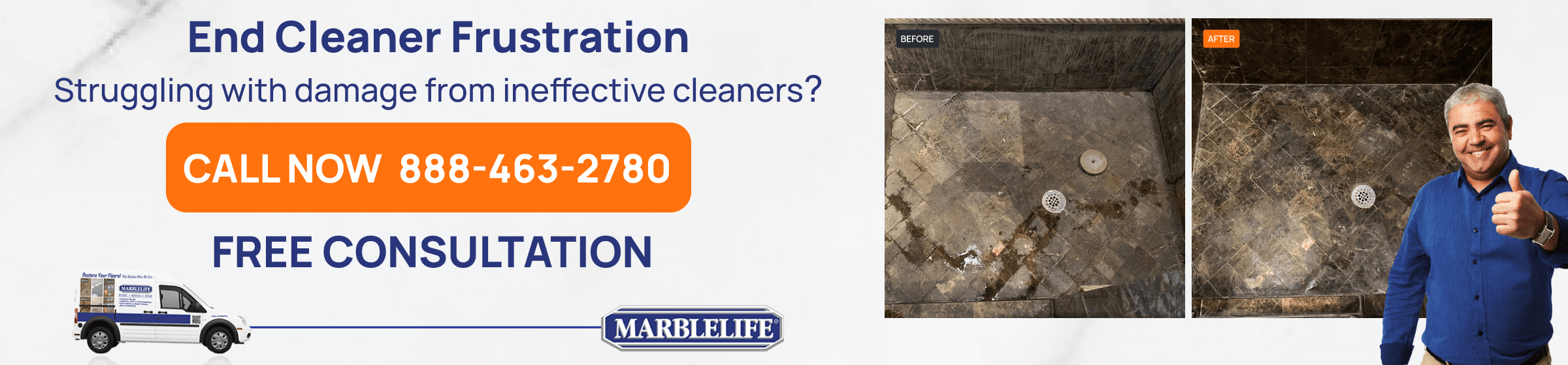 FREE CONSULTATION WITH MARBLELIFE EXPERTS