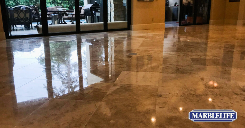How to Clean and Seal Your Travertine Floors and Showers